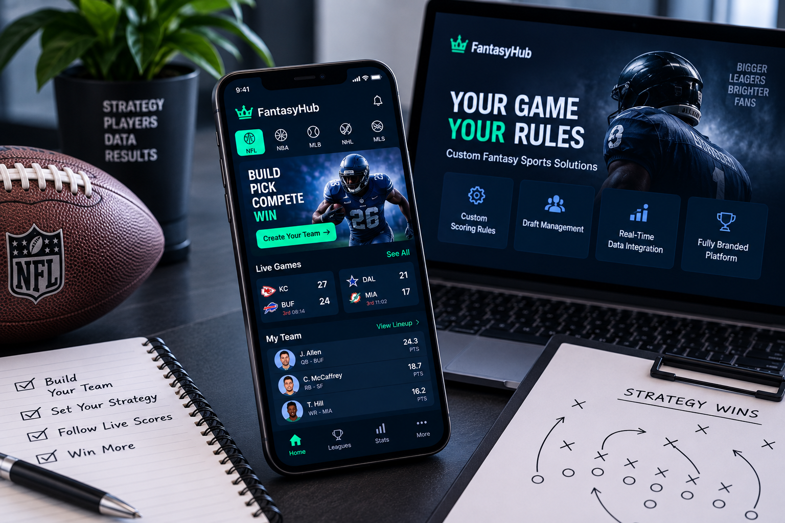 Custom Fantasy Sports Platform Development