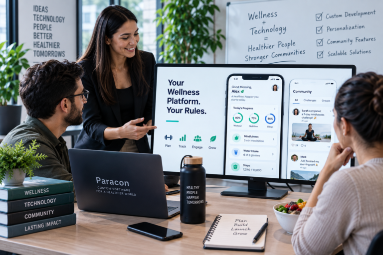 Custom Wellness App Development Platform