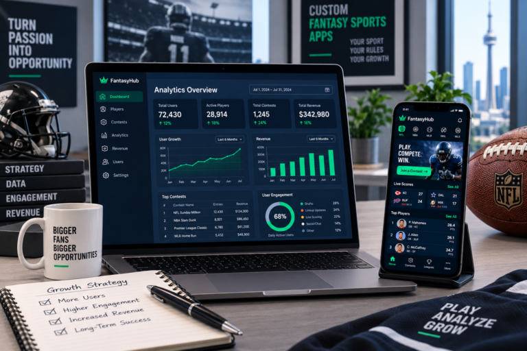 Fantasy Sports App Analytics Dashboard