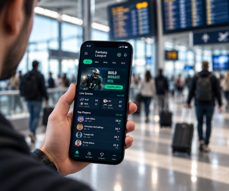 Fantasy Sports App on Mobile