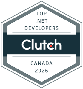 Top Clutch .net Developers Canada 2026 Badge
