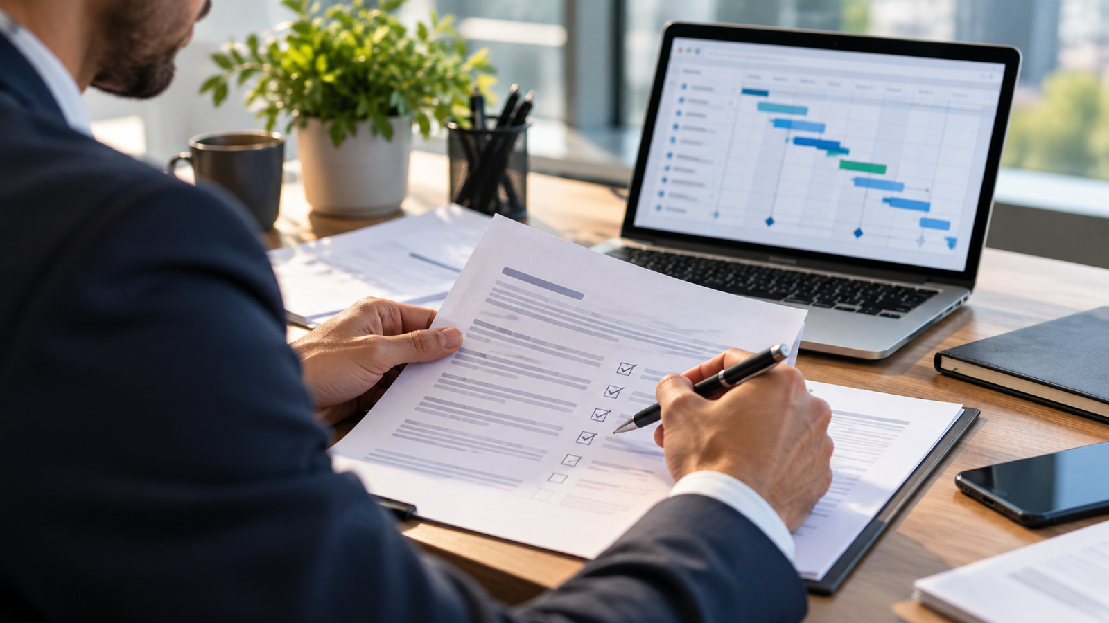 Reviewing an app development contract and checklist before signing